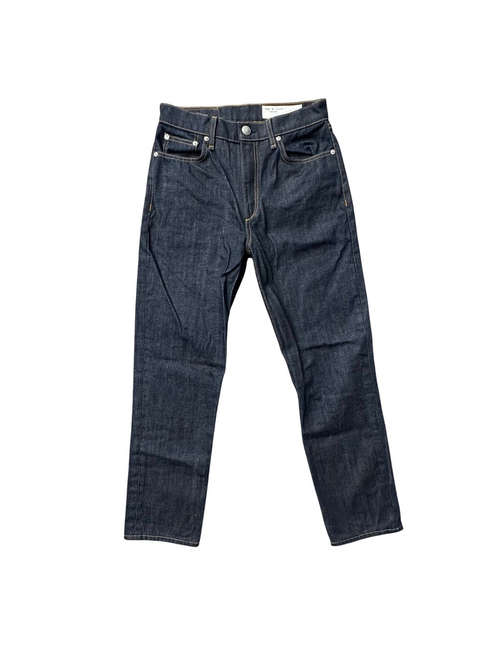 Rag & Bone Wren Slim Straight Jeans Women's Size 26 Dark Wash Indigo Denim High
